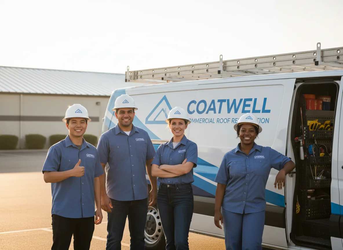 Commercial roof coating company in Hallie, KY